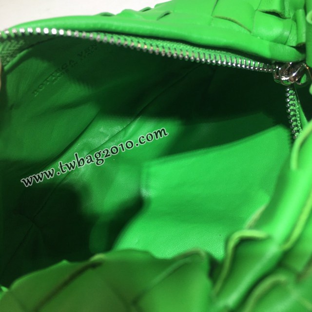 Bottega veneta高端女包 98080 寶緹嘉小號羊皮手工編織女包 BV爆款jodie新版本2代編織打結圓形hobo包  gxz1145